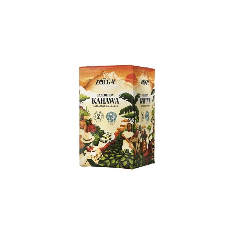 Kaffe Zoégas 12/fp Kahawa Brygg 450g 12/flak
