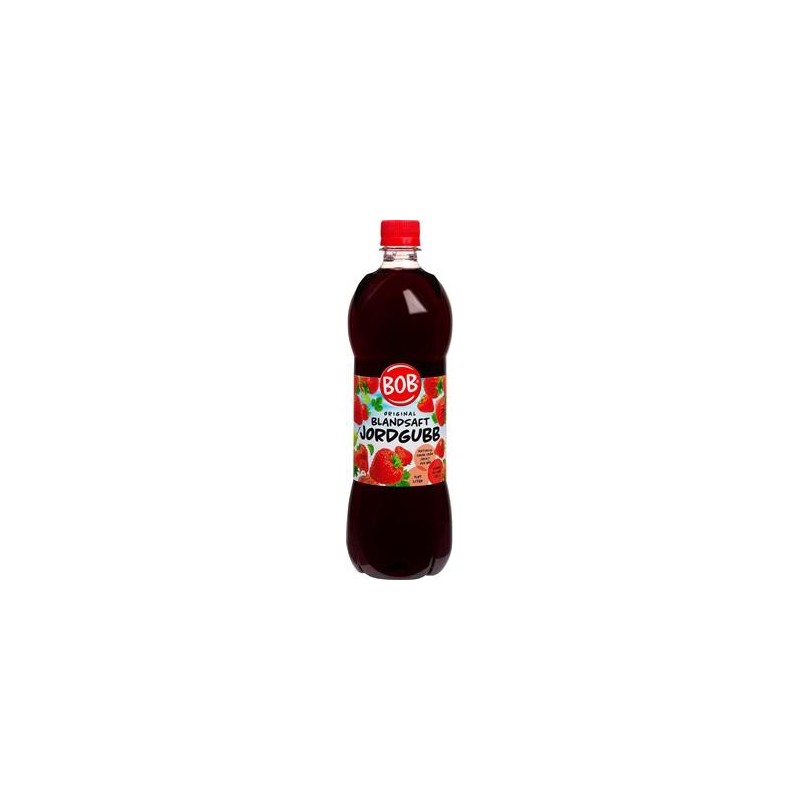 Saft BOB Jordgubb Blandsaft 95cl