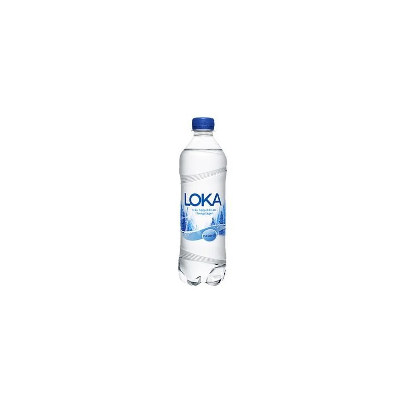 Kolsyrat Vatten Loka Naturell PET 50cl inkl pant