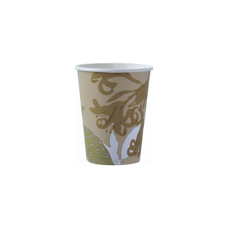 Pappersmugg Duni Bio Hot Mönstrad 35cl 50/fp