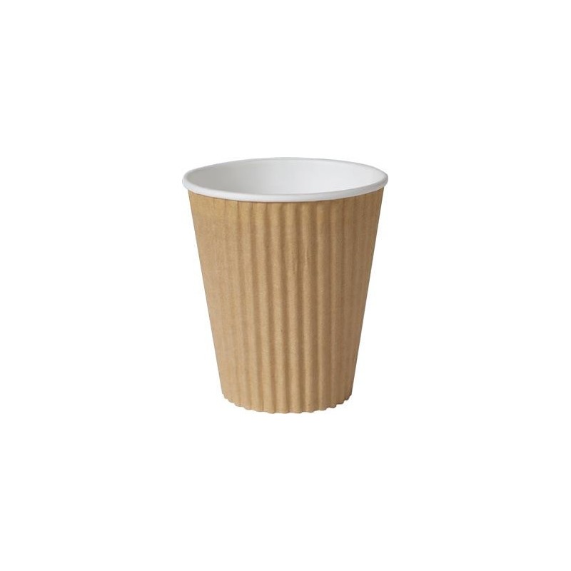 Pappersmugg 30/fp Duni Ecoecho Tripple Wall Brun 35cl