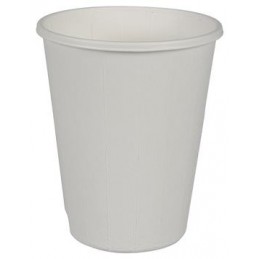 Pappersmugg Bagasse Vit 24cl 25/fp