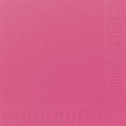 Servett Duni 3-lag Fuchsia 24x24cm