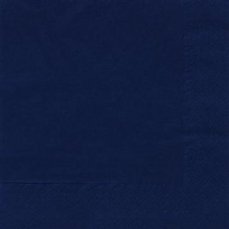 Servett 3-lag Mörkblå 33x33cm
