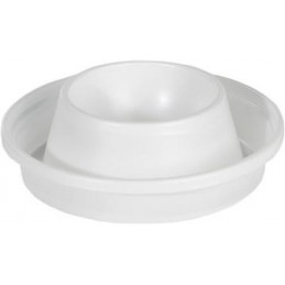 Äggkopp 100/fp plast PS vit Ø72x20 mm 23 fp/krt