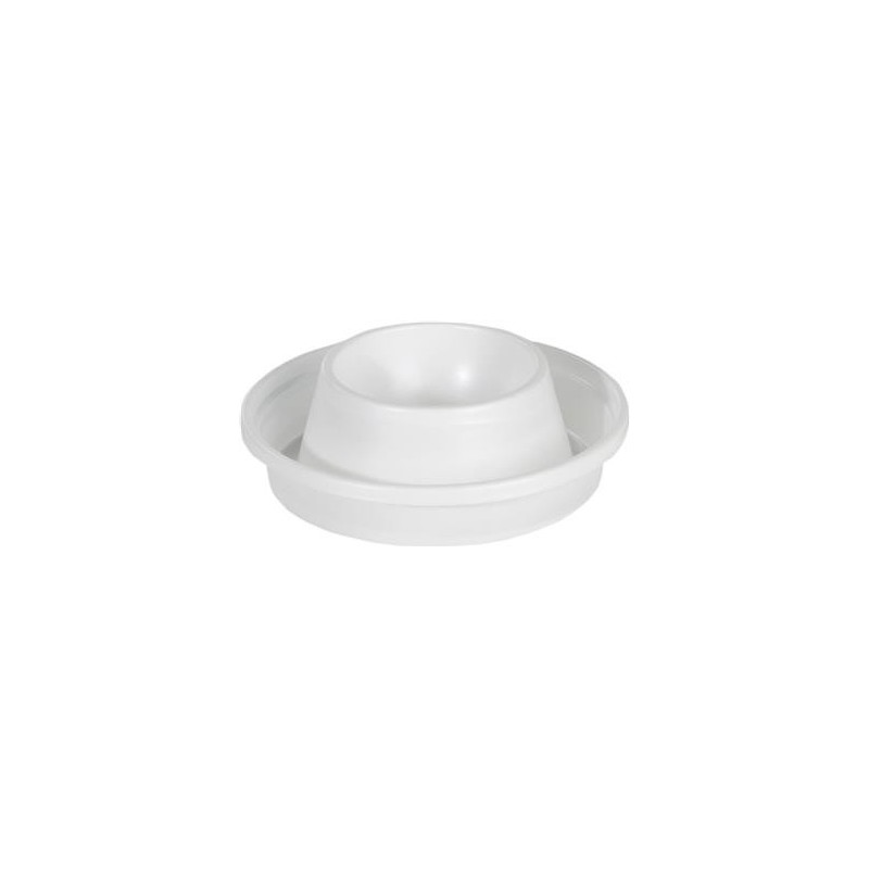 Äggkopp 100/fp plast PS vit Ø72x20 mm 23 fp/krt