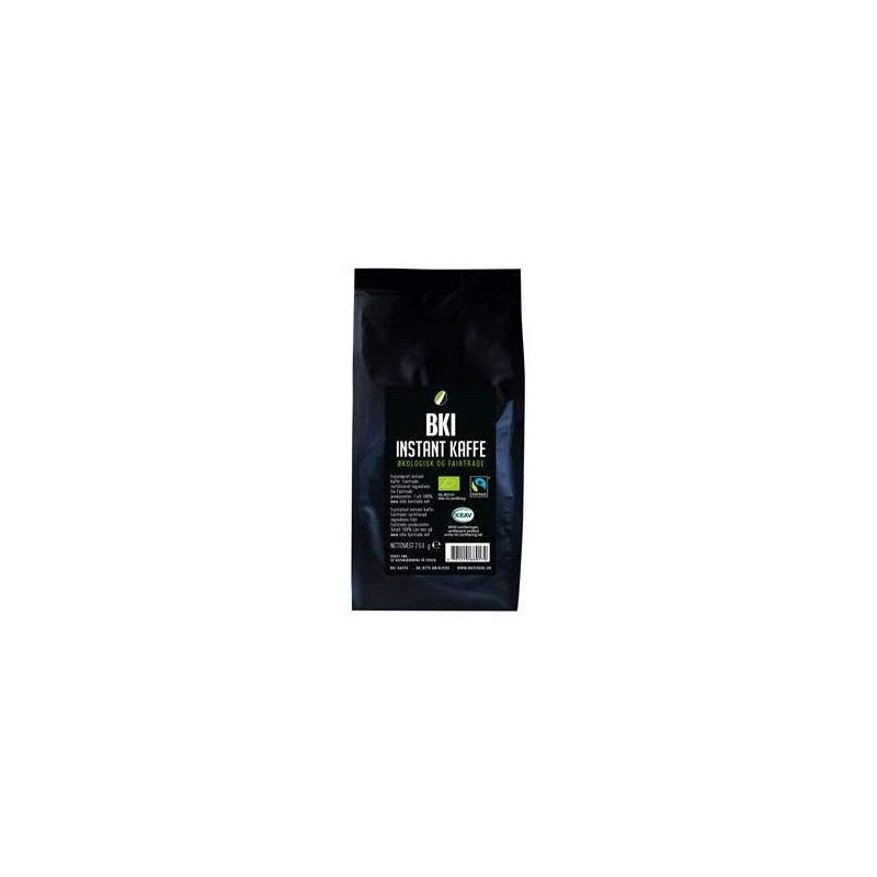 Snabbkaffe BKI Instant Mellanrost Eko Fairtrade 250g 10/fp