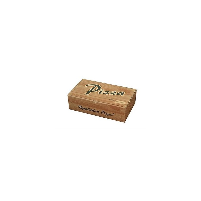 Pizzakartong Calzone Tryckt natur 280x160x80mm 150 st/krt
