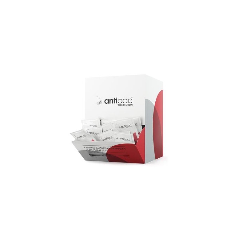 Handdesinfektion 250/fp Antibac Servett 22x14cm