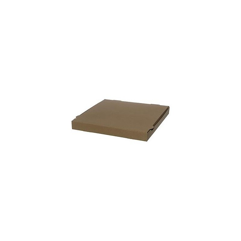Pizzakartong 100 st/fp Well otryckt brun 330x330x35 mm