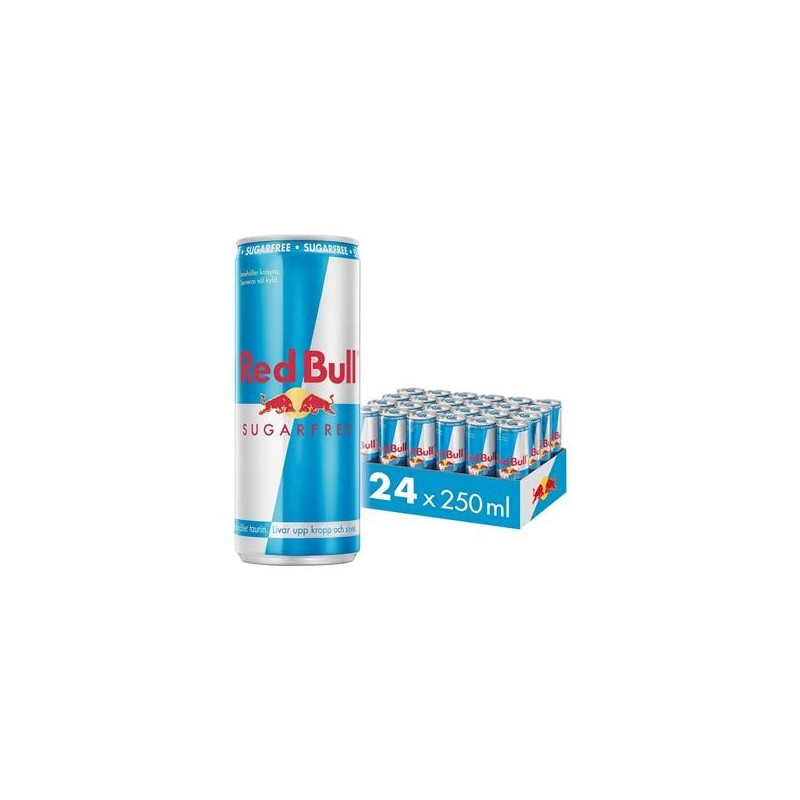 Energidryck Red Bull Sockerfri 25cl inkl pant 24/fp