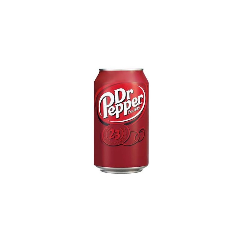 Läsk Dr Pepper burk 33cl ink pant 24 burk/flak