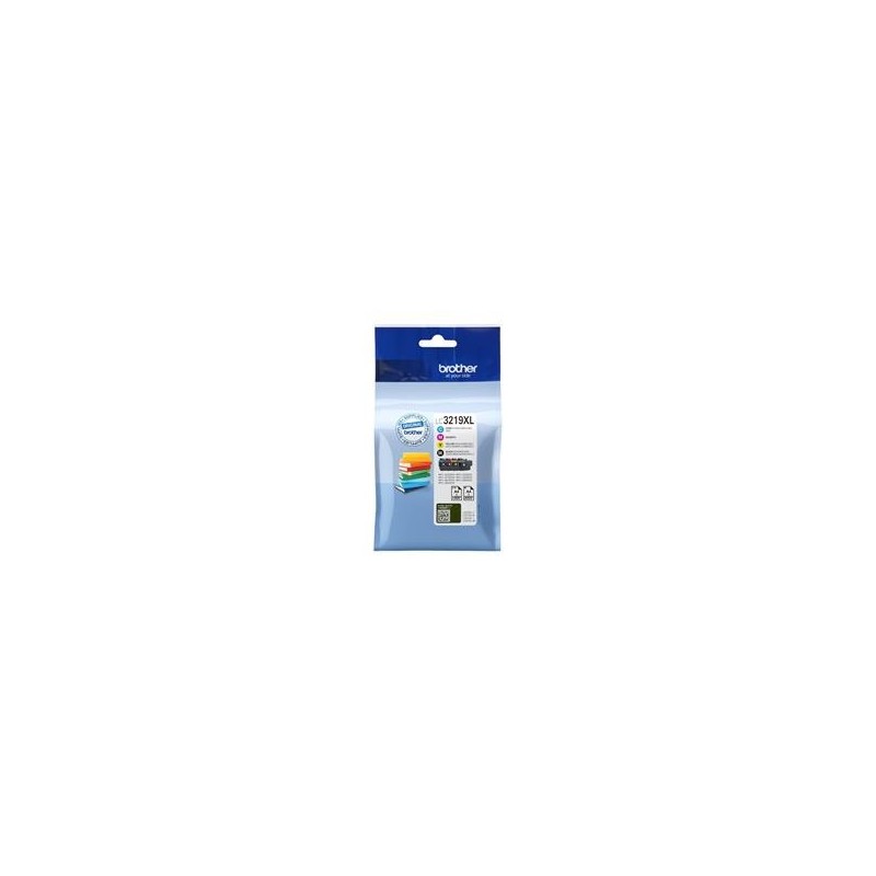 Bläckpatron Brother Valuepack LC3219XLVALDR