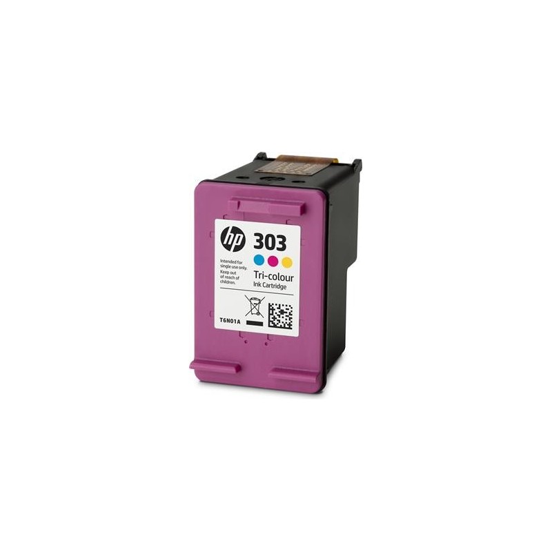 Bläckpatron HP 303 165sid T6N01AE 3-färg