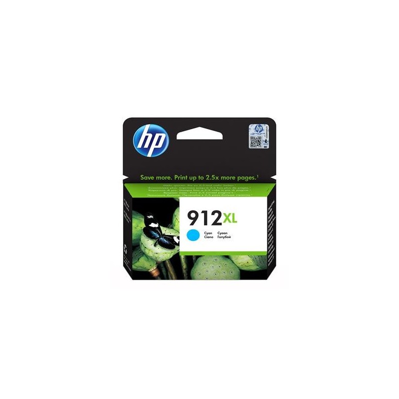 Bläckpatron HP 912XL 825sid 3YL81AE Cyan