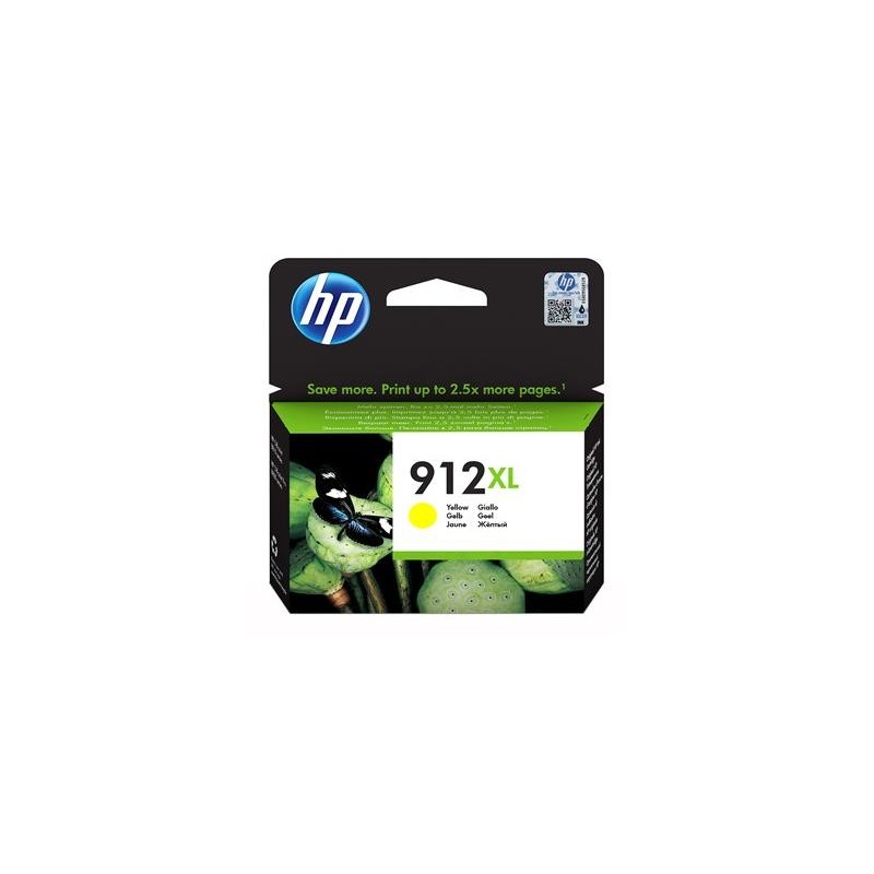Bläckpatron HP 912XL 825sid 3YL83AE Gul