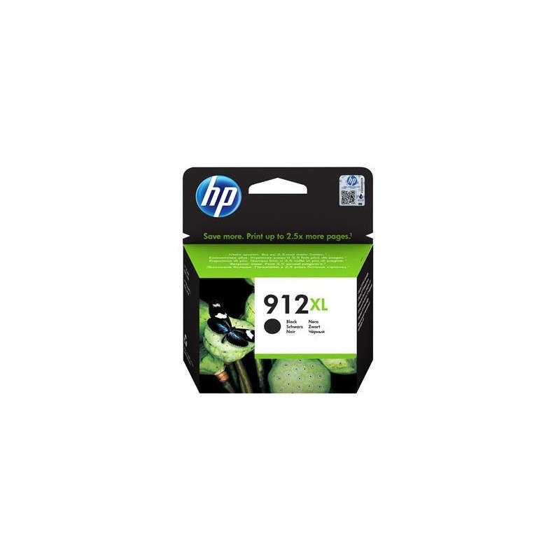 Bläckpatron HP 912XL 825sid 3YL84AE Svart