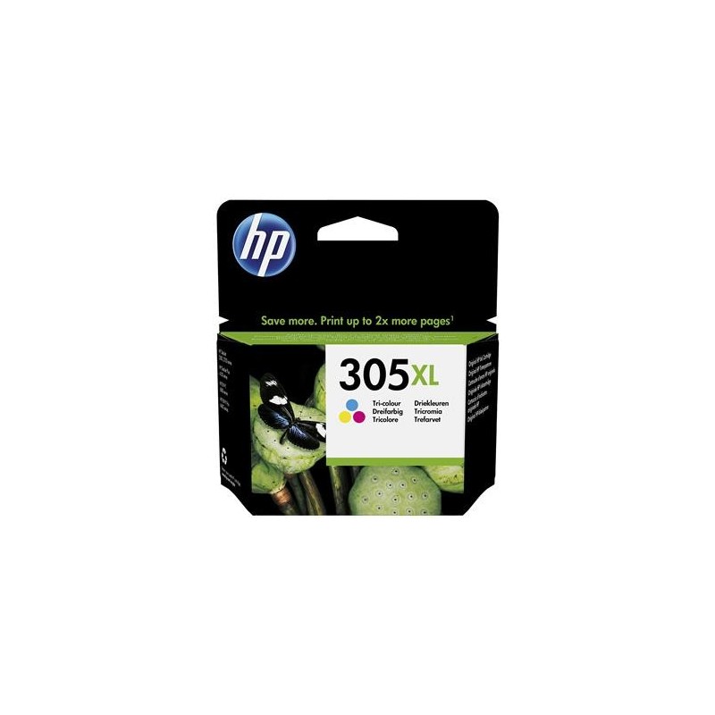 Bläckpatron HP 305XL 200sid CMY