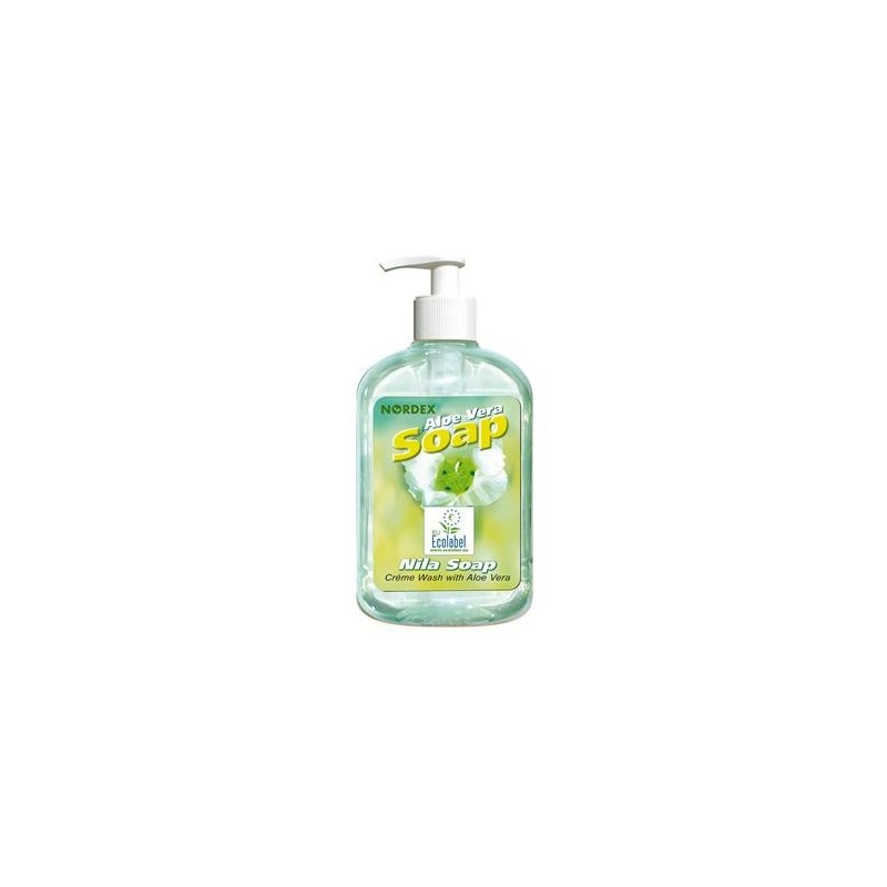 Pumptvål Nila Aloe vera 500ml 18 st/fp