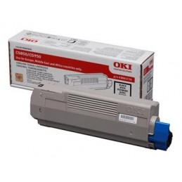 Lasertoner OKI 43865724 Svart