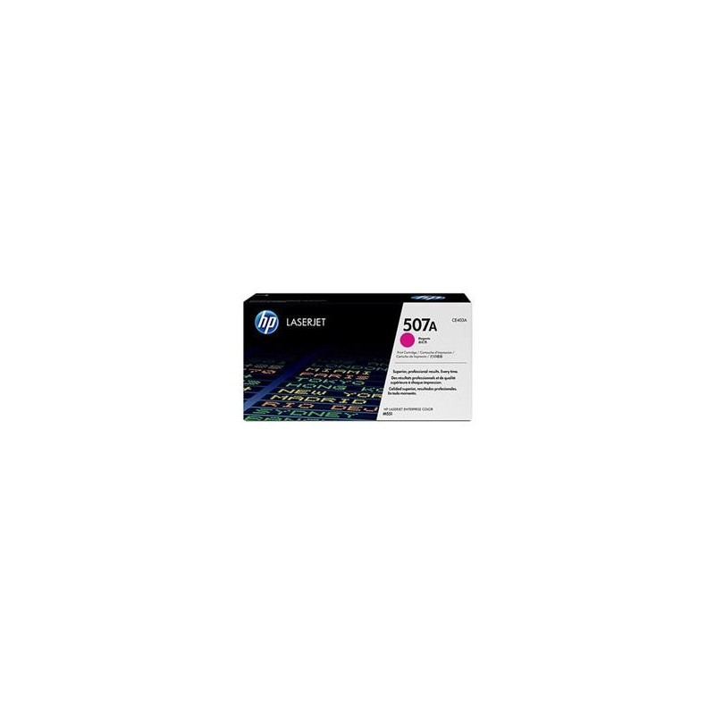Lasertoner HP 507A/CE403A Magenta 6000 sid