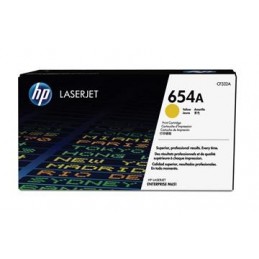 Lasertoner HP 654A CF332A Gul