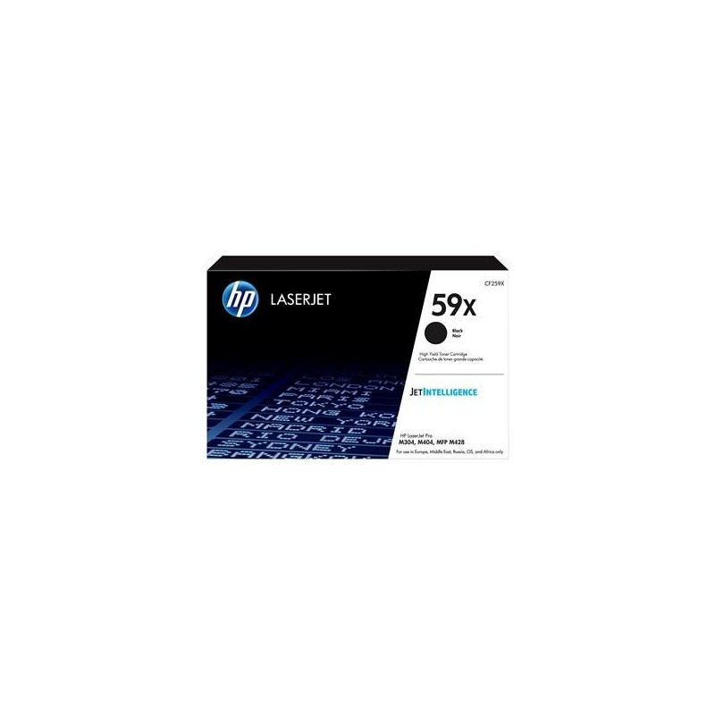 Lasertoner HP 59X 10000sid CF259X Svart