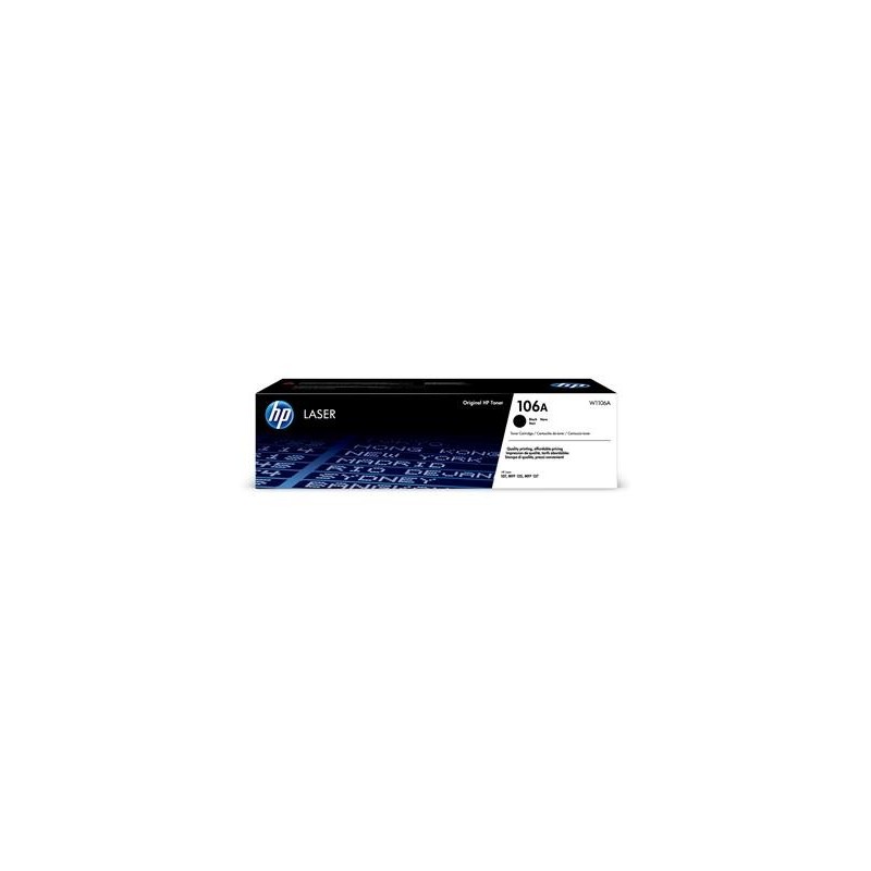 Lasertoner HP 106A 1000sid W1106A Svart