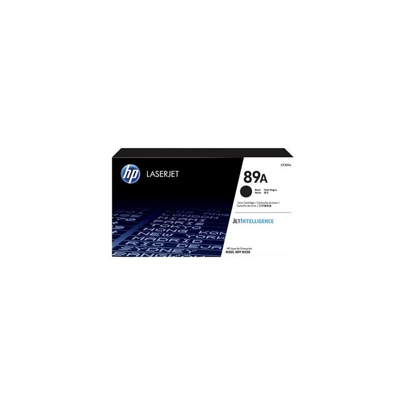 Lasertoner HP 89A 5000 sid CF289A svart