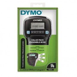 Märkmaskin Dymo LabelManager 160 Qwerty Inkl 3st Märktejp