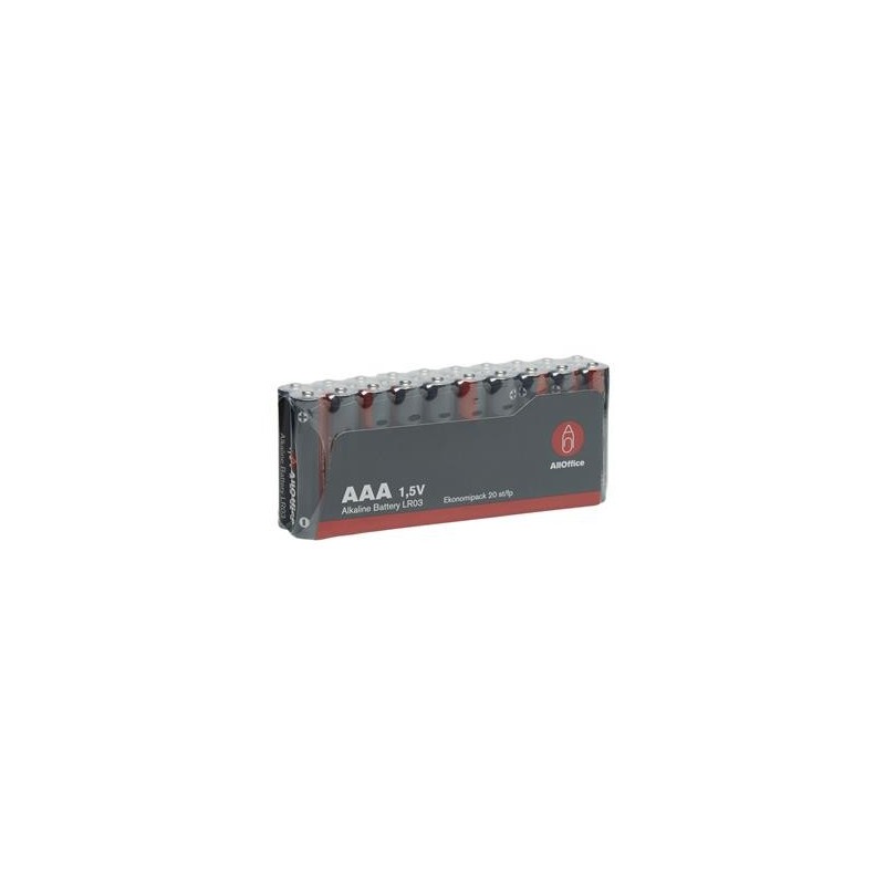 Batteri Alkaline LR03 AAA 1,5V 20/fp