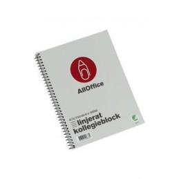 Kollegieblock Linjerat 70 Blad A5 70g 5 st/fp