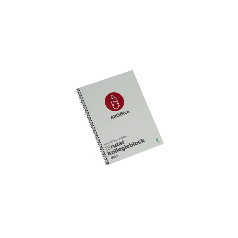 Kollegieblock 10/fp Rutat 70 Blad A4 70g 10 block/fp