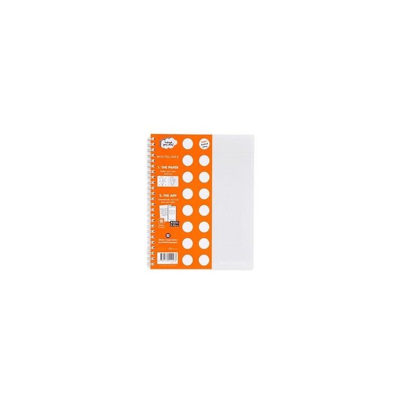 Kollegieblock WhiteLines Dotes 60 Blad A5 70g 6 st/fp