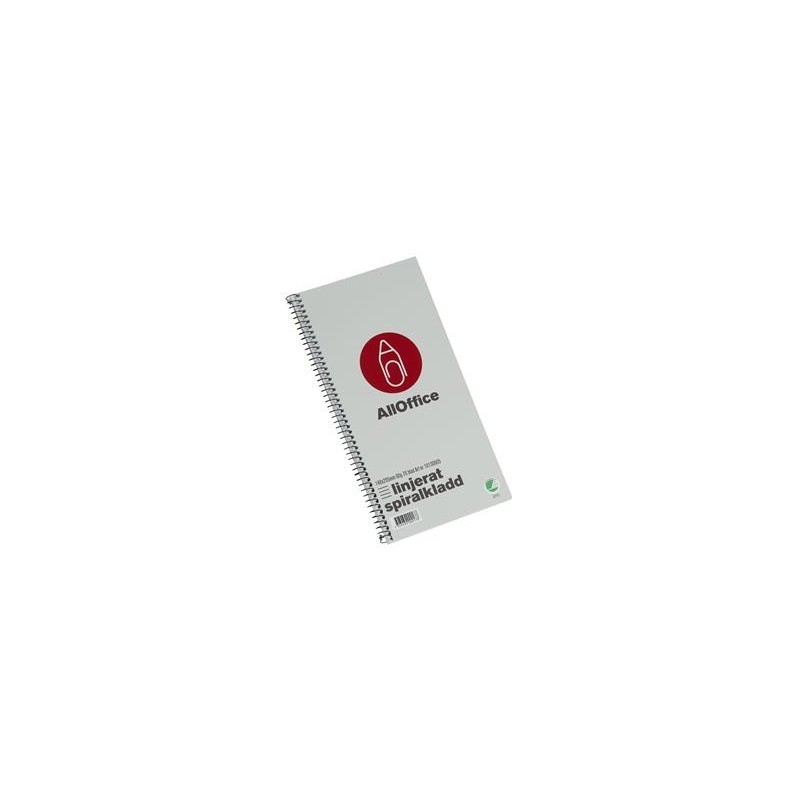 Spiralkladd 5/fp Linjerat 70 Blad 148x295mm 60g