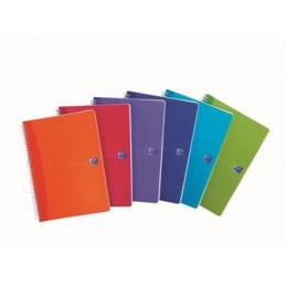 Kollegieblock 5/fp Oxford My Colours Linjerat 50 Blad A4 90g