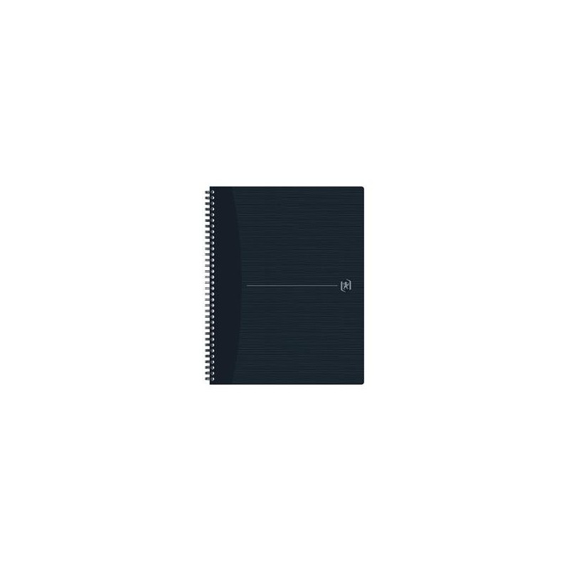 Kollegieblock 5/fp Oxford Linjerat 70 Blad Svart A4+ 90g