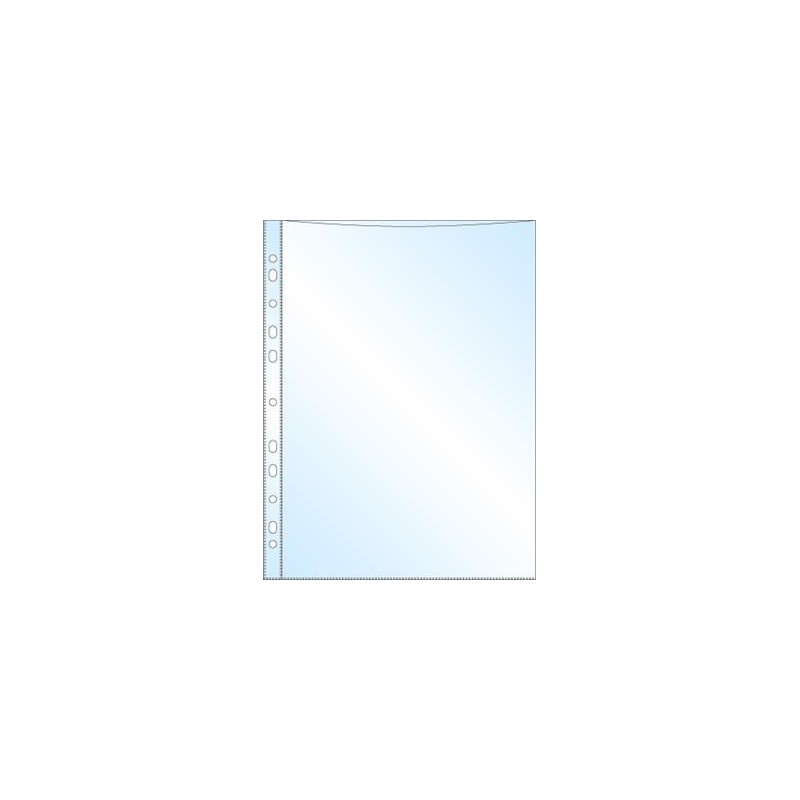 Plastficka 100 st/fp AllOffice PP 0,06mm klar A4 100 st/fp
