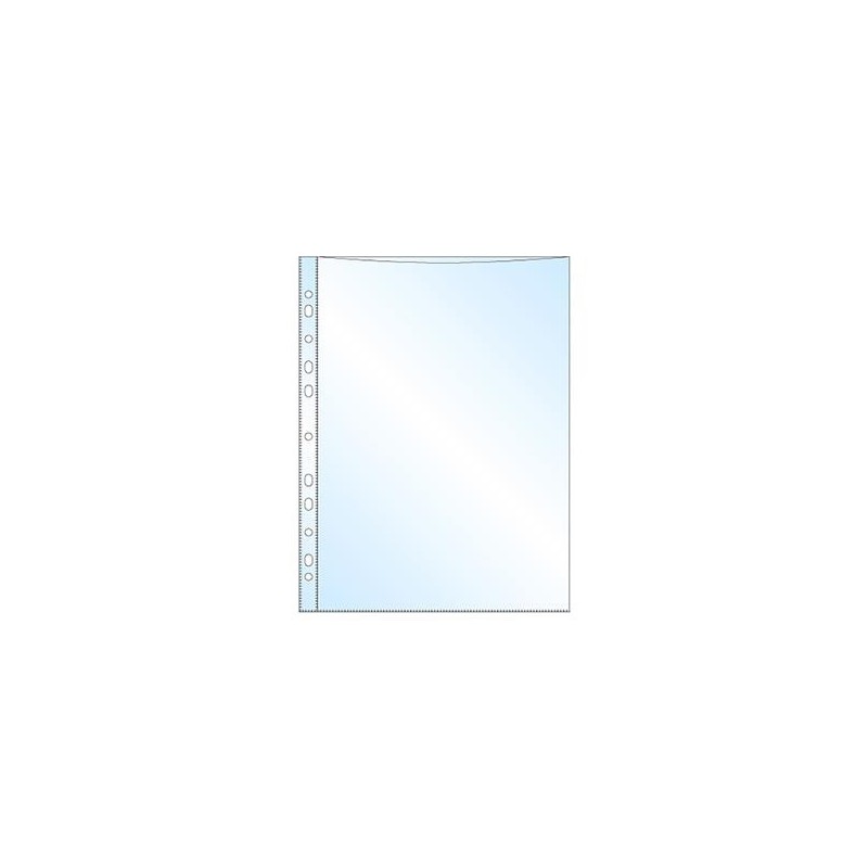 Plastficka 100 st/fp A4 PP transp. 0,12mm