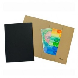 Mapp A3 3-klaff brun 320g