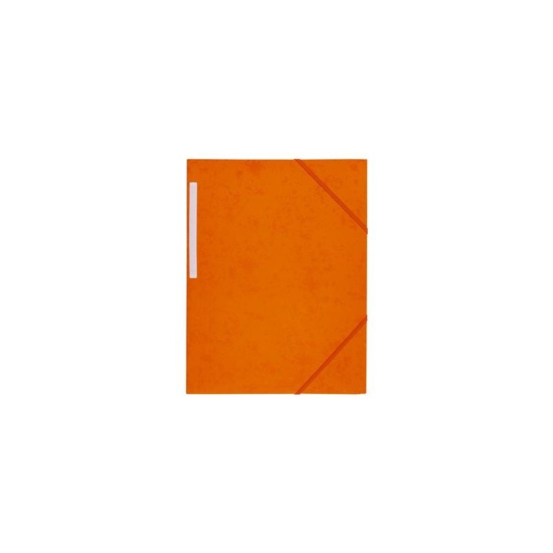 Snoddmapp Kartong FSC 3-Klaff Orange A4