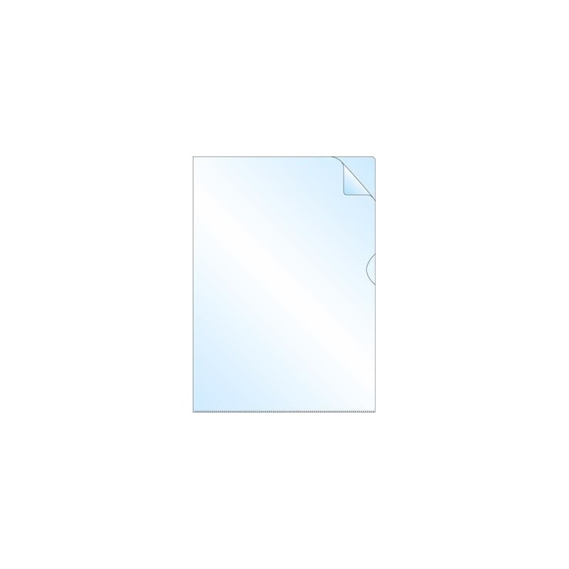 Aktmapp PP 0,18mm transparent A4 100 st/fp