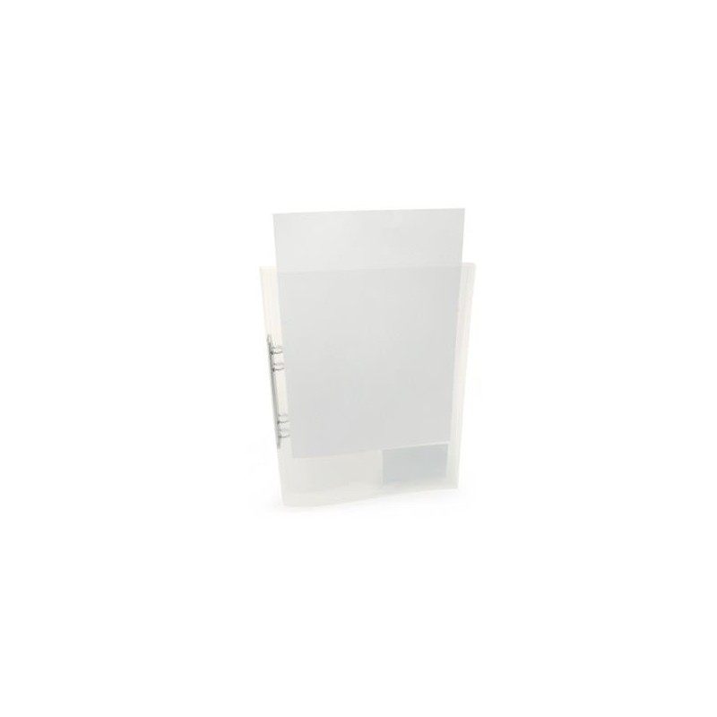 Ringpärm PP Med Ficka Ø16mm Transparent A4 50 st/krt