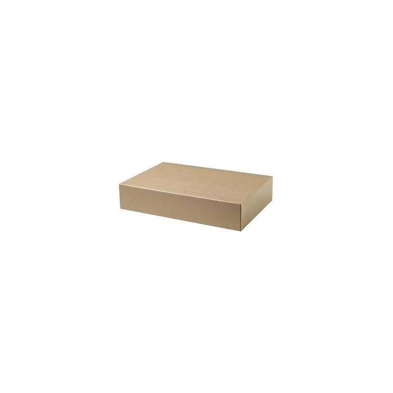 Arkivbox SS628107 för A4 brun 240x30x315mm 100/fp