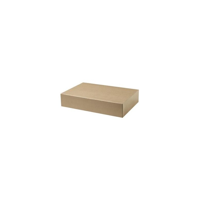 Arkivbox SS628107 för A4 brun 240x55x315mm 100/fp