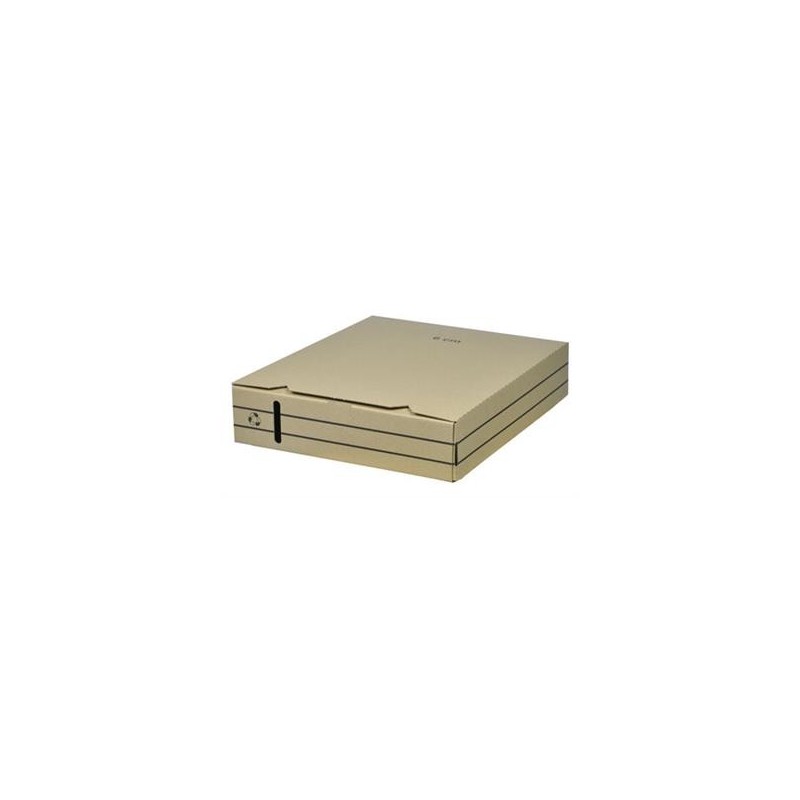 Arkivbox brun A4 320x240x60mm 25/fp