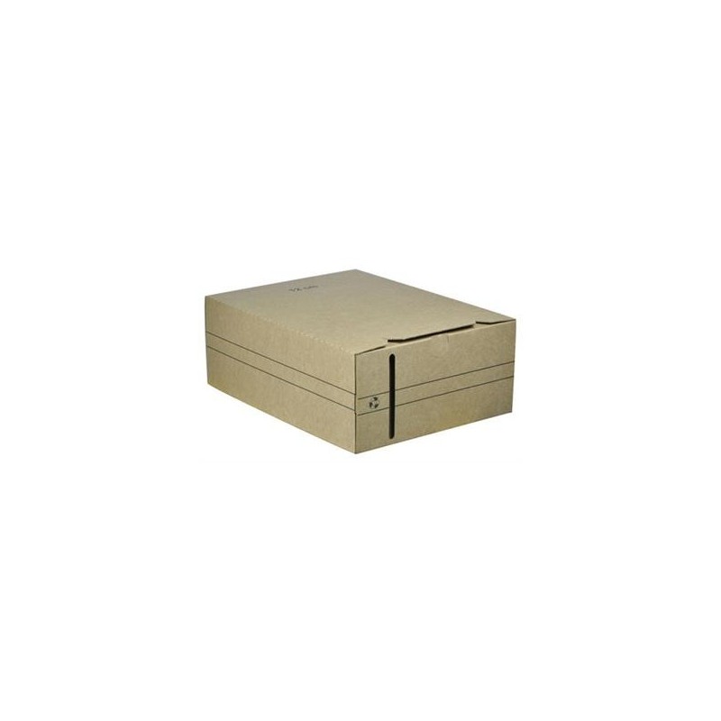Arkivbox brun A4 320x240x120mm 25/fp