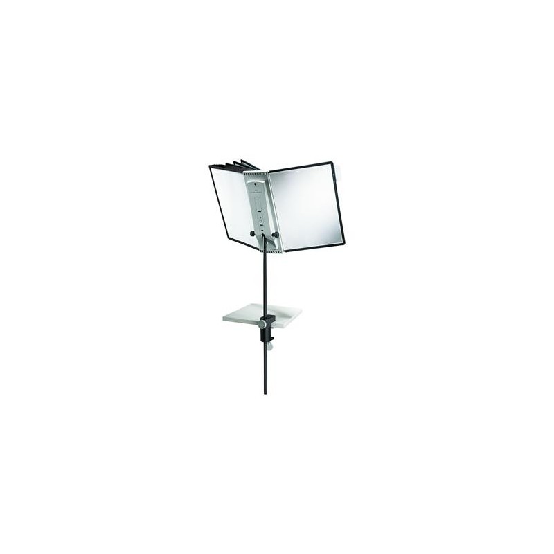 Bordsstativ Durable Sherpa 10 paneler svart A4