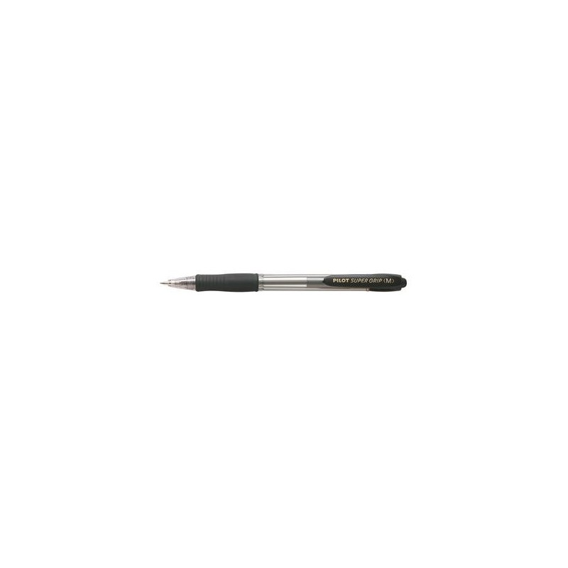 Kulspetspenna 12/fp Pilot Supergrip svart medium