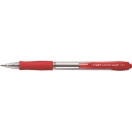 Kulspetspenna 12/fp Pilot Supergrip röd fin